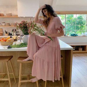 Christy Dawn Augusta Dress in Blush size small